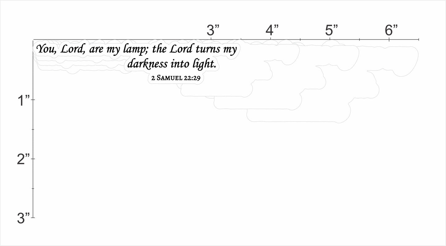 2 Samuel 22:29