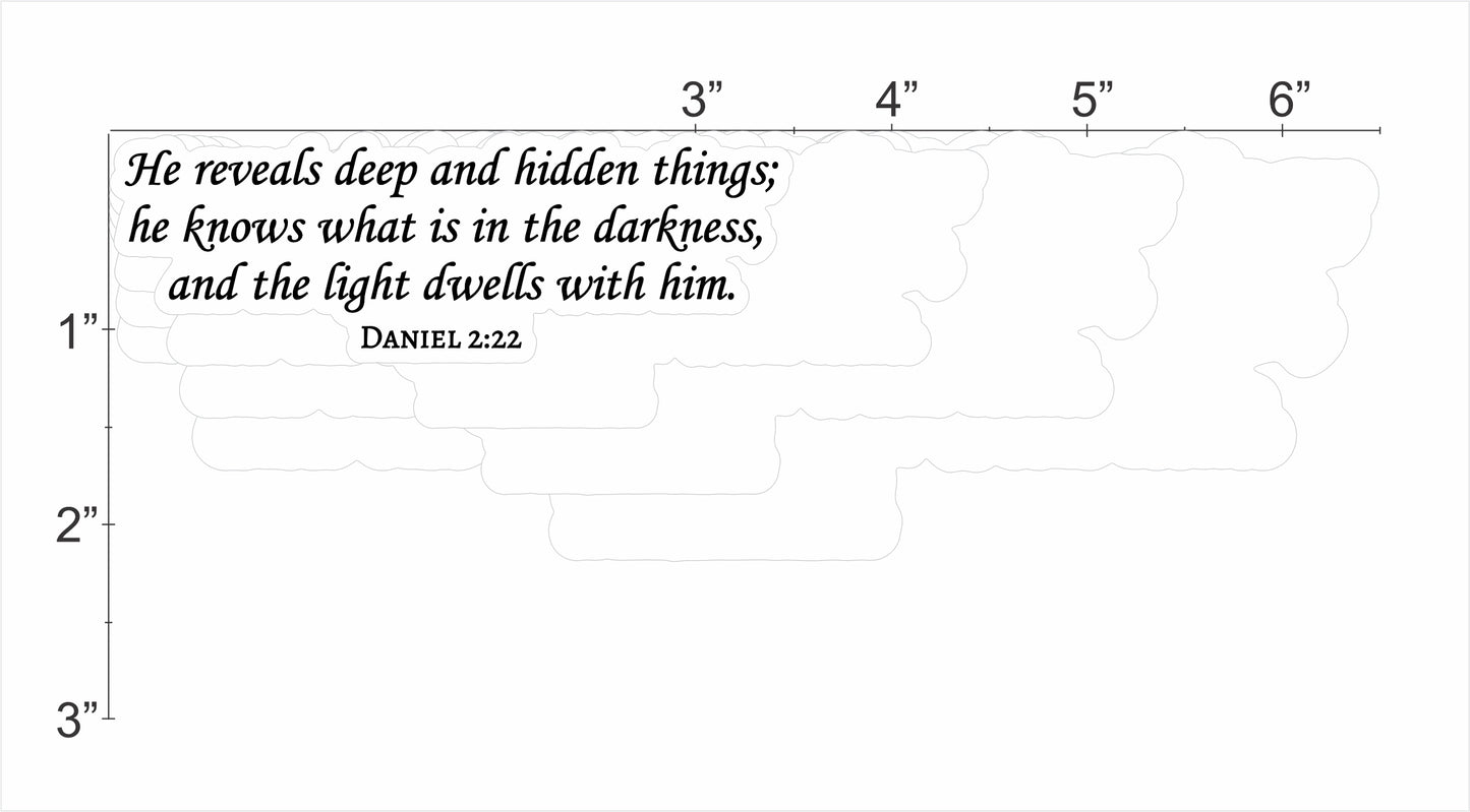 Daniel 2:22