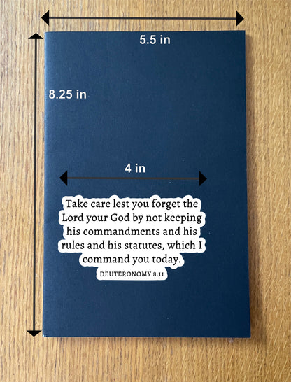Deuteronomy 8:11